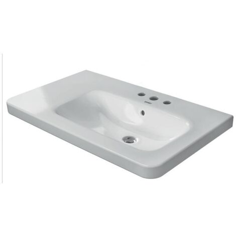 Duravit Möbelwaschtisch DuraStyle 80cm, mit Überlauf, mit