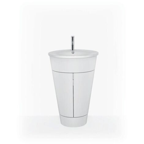 Duravit Möbelwaschtisch Starck 1 58cm, für Waschtischunterbau,