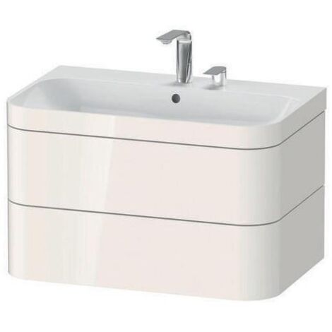 Duravit Möbelwaschtisch-Unterschrank Happy D.2 Plus 77,5x49cm, o. HL, Tau matt, 2 Schubk.
