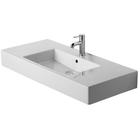 Duravit Möbelwaschtisch Vero 105cm, mit Überlauf, mit