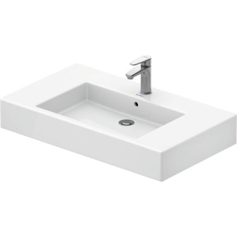 Duravit Möbelwaschtisch Vero 85cm, mit Überlauf, mit