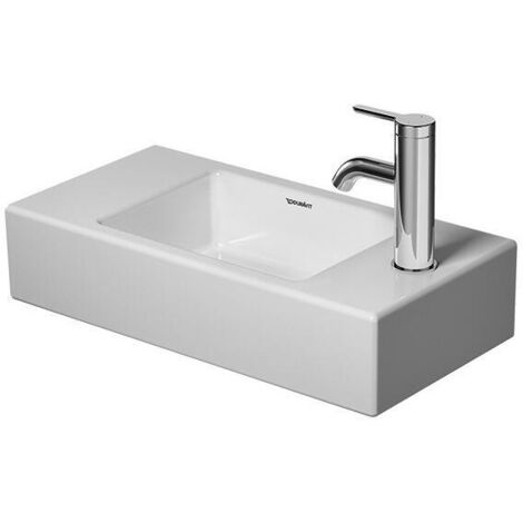 Duravit Möbelwaschtisch Vero Air 50x25cm, o. ÜL, m HLB, HL links, weiß