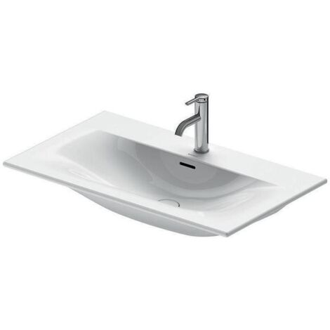 Duravit Möbelwaschtisch Viu 234483, 830 mm, mit Überlauf, mit