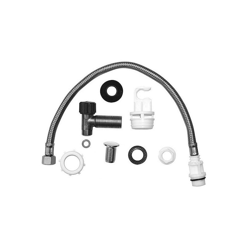 Duravit - Nachrüstgarnitur für Anschluss mitte, Chrom, 75041000