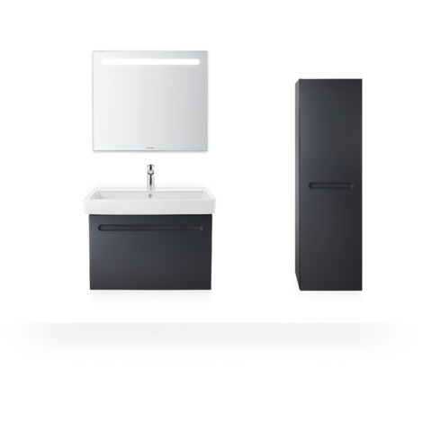 Duravit No.1 armario de media altura, 1 puerta, bisagra