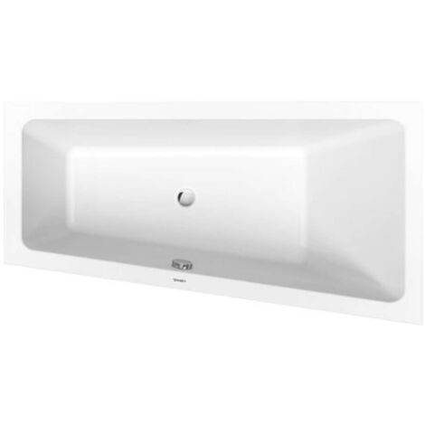 Duravit No.1 bañera empotrada, trapezoidal, 1500x800mm, 1