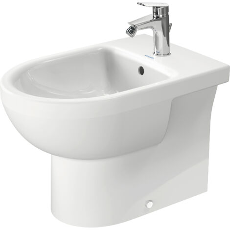 Duravit No.1 Bidet au sol, avec trop-plein, 1 trou pour robinet,