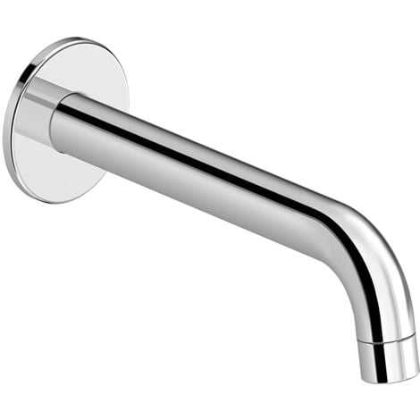 Duravit No.1 Bocca di erogazione vasca, beccuccio per vasca con rosetta tonda, rubinetto bagno, cromo