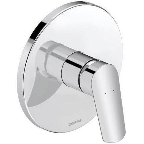 Duravit No.1 Einhebel-Brausemischer Unterputz, 1 Verbraucher,