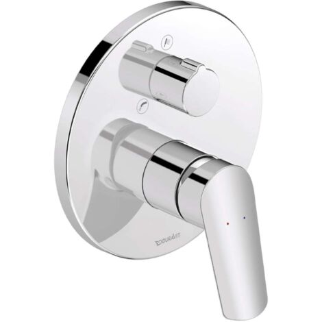 Duravit No.1 Mitigeur monocommandé pour bain, encastré, chrome