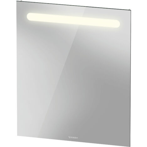 Duravit No.1 Spiegel, mit LED-Beleuchtung, 600x35x700mm,
