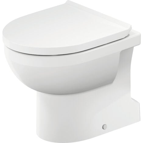 Duravit No.1 Stand-WC, rimless, 370x560mm, Abgang senkrecht,