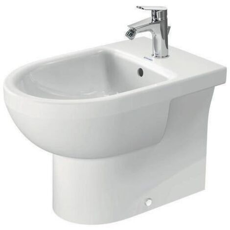 Duravit No.1 Standbidet, mit Überlauf, 1 Hahnloch, 365x570mm,
