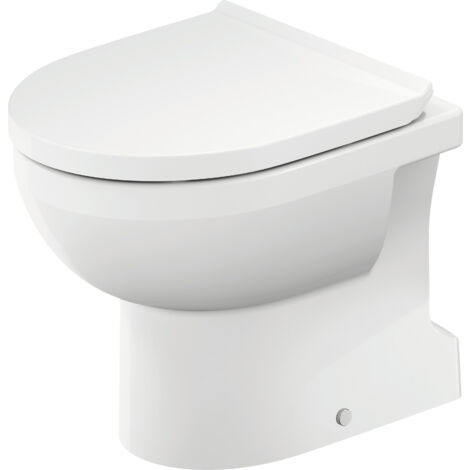 Duravit No.1 WC au sol, rimless, 370x560mm, sortie verticale,