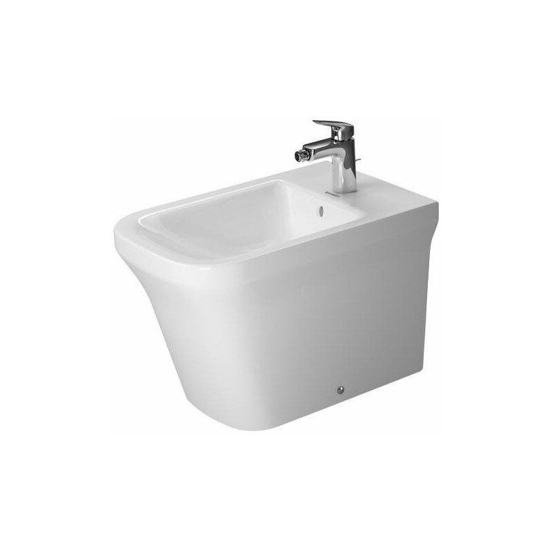 

Bidé P3 Comforts Plataforma para grifería ÜL adosada 380x600mm 1 orificio para grifería blanco Wondergliss