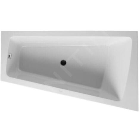 Duravit Paiova baignoire encastrée, angle à droite, habillage