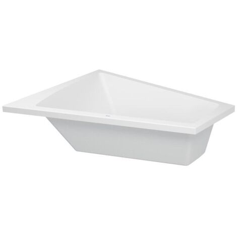 Duravit Paiova Einbau-Badewanne, Ecke links, 1700x1300mm, weiß,