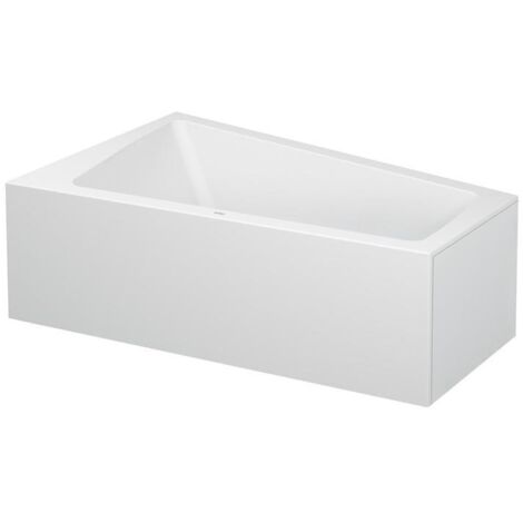 Duravit Paiova Einbau-Badewanne, Ecke links, angeformte
