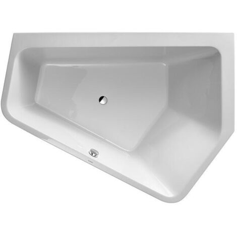Duravit Paiova Fünfeck Badewanne, Ecke rechts, 2 Rückenschrägen,