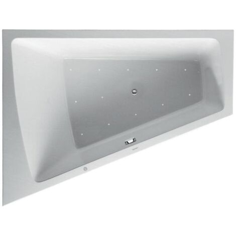 Duravit Paiova Whirlpool, Einbauversion, 1 Rückenschräge links,