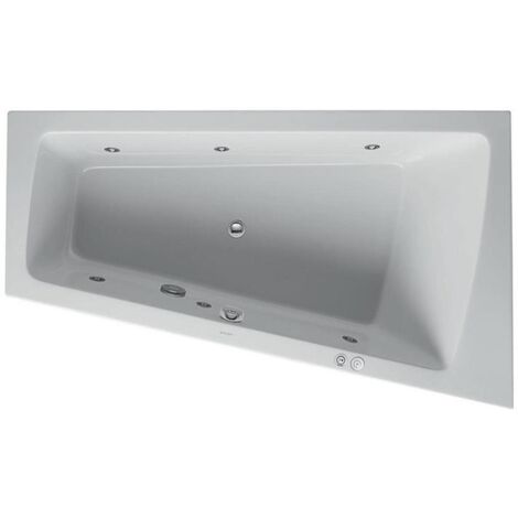 Duravit Paiova Whirlpool, Einbauversion, 1 Rückenschräge rechts,