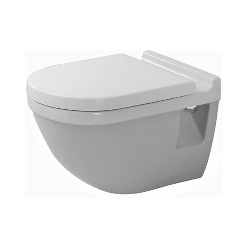 

Duravit pared WC Starck 3 54cm, distancia de fijación 230mm, color: Blanco - 2206090000