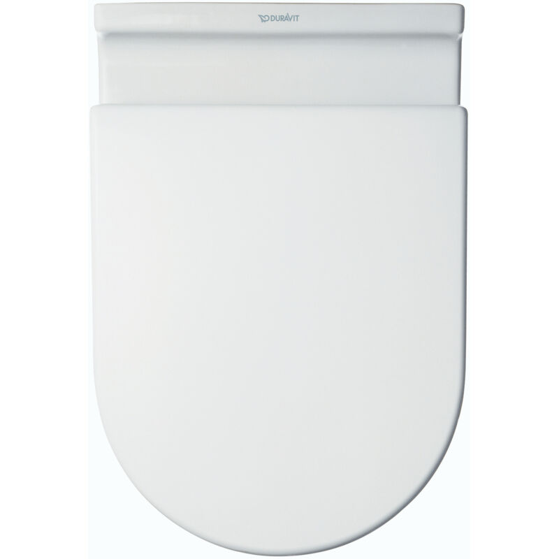 Duravit Starck 3 toilet abattant 0063810000 blanc, charnières inox
