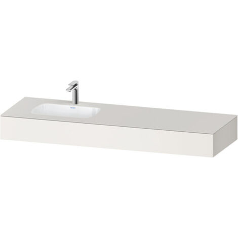 Duravit Qatego Einbauwaschtisch mit Konsole, 1600x550x170mm,