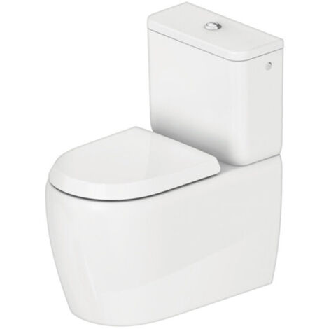 Duravit Qatego Stand-WC, für Kombination, Tiefspüler, Abgang