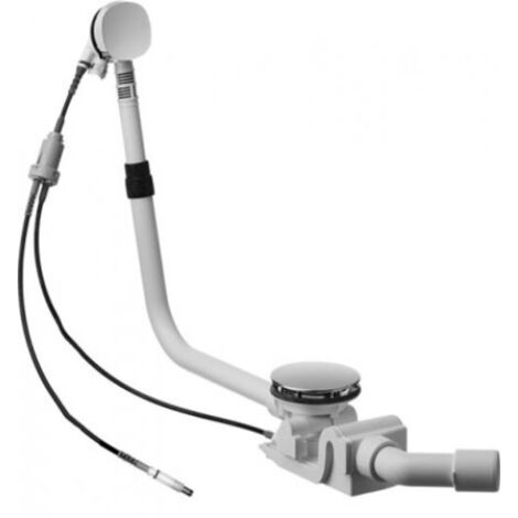 Duravit Quadroval set de vidage et de trop-plein, avec bec de