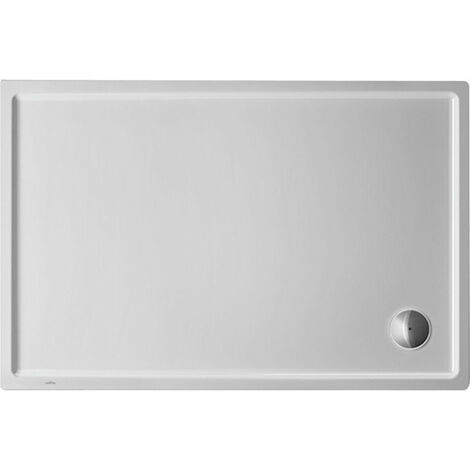 Duravit Receveur de douche rectangulaire Starck Slimline, 130x80 cm, blanc - 720235000000000