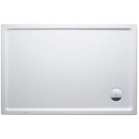 Duravit Rechteck-Duschwanne Starck Slimline 130x90x6cm, weiß