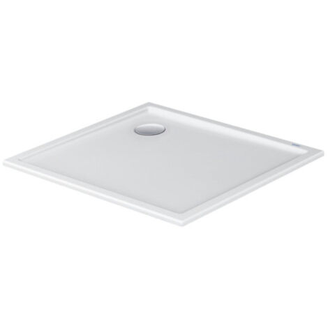 Duravit Rechteck-Duschwanne Starck Slimline 90x80x4,5cm, weiß