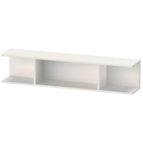Duravit Regal Ketho.2 80x15x17cm, hor, 3 Fäch., weiß Hochglanz