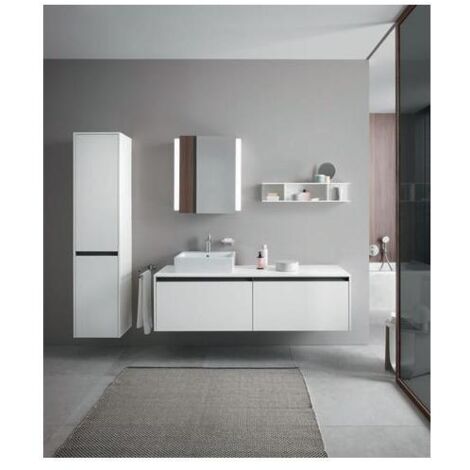 Duravit Regal Ketho.2 80x15x17cm, hor, 3 Fächer, weiß matt