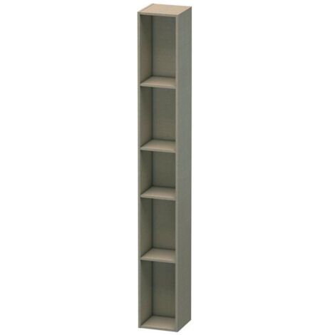 Duravit Regalelement L-Cube 18x18x140cm, 5 Fächer, vertikal, leinen