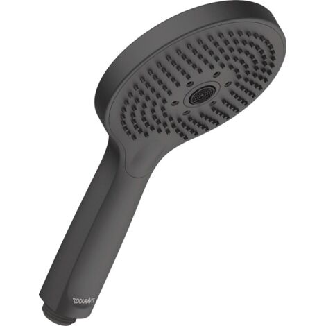 DURAVIT Rociador de ducha universal MinusFlow 12 cm 3 chorros negro mate