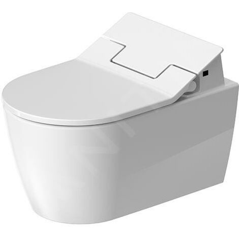 Duravit SensoWash Slim - Siège électronique du bidet SensoWash Slim, avec céramique, Rimless, HygieneGlaze, blanc
