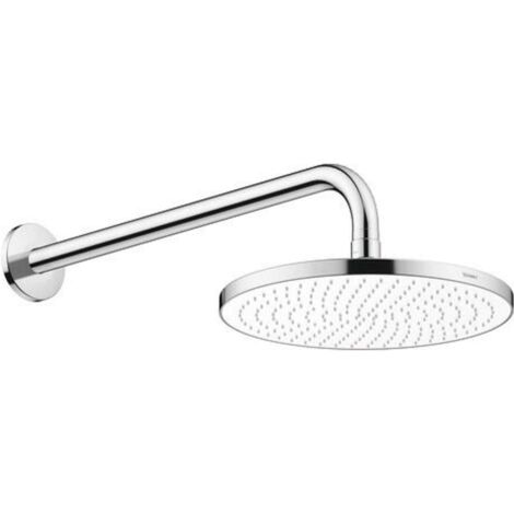 Duravit set de douche de tête 230, chrome-blanc brillant,