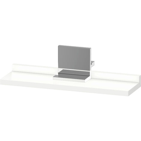 Duravit Sivida Ablage, Halterung chrom, 400x115x35mm,