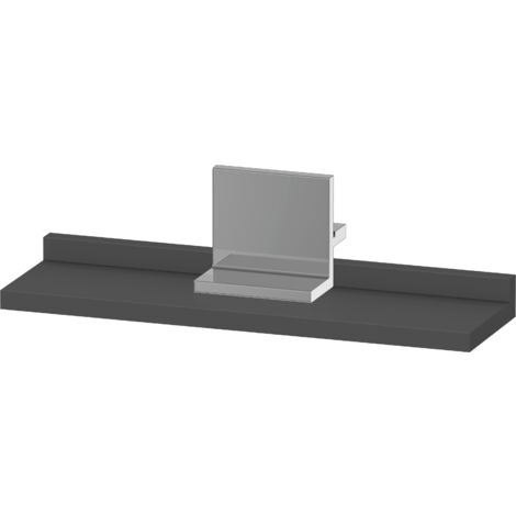 Duravit Sivida Ablage, Halterung chrom, 400x115x35mm,