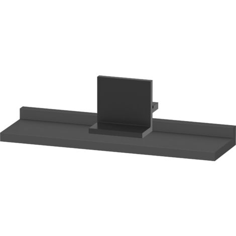 Duravit Sivida Ablage, Halterung Diamantschwarz Matt,