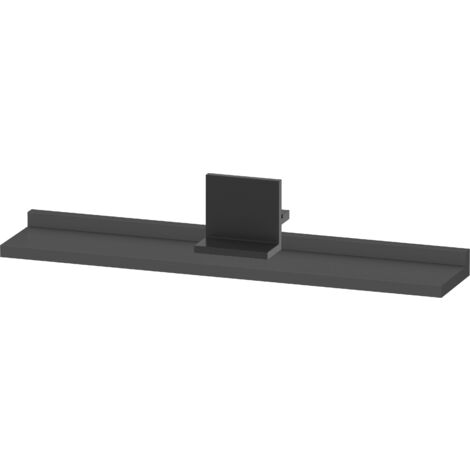 Duravit Sivida Ablage, Halterung Diamantschwarz Matt,