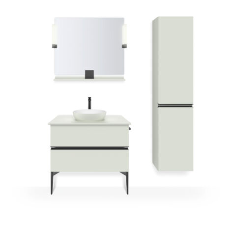 Duravit Sivida Ablage, Halterung Diamantschwarz Matt,