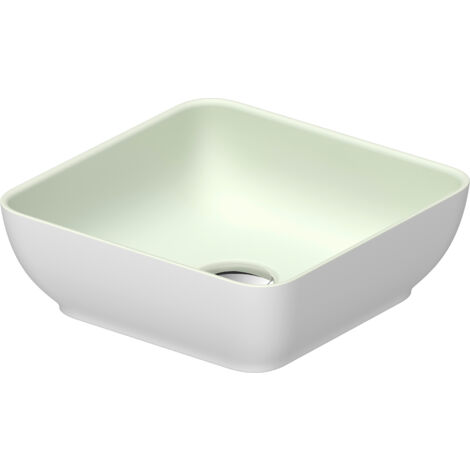 Duravit Sivida Aufsatzbecken eckig, 300x300mm, ohne Hahnloch,