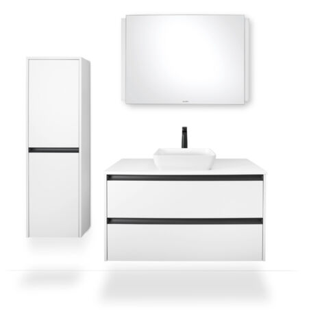 Duravit Sivida Aufsatzbecken eckig, 400x400mm, ohne Hahnloch,