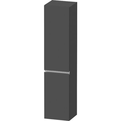 Duravit Sivida Hochschrank, Griffleiste chrom, Türanschlag