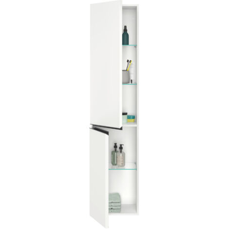 Duravit Sivida Hochschrank, Griffleiste Diamantschwarz Matt,