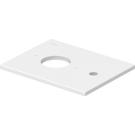 Duravit Sivida Konsole, 1 Ausschnitt, 410x330mm, 2670053200