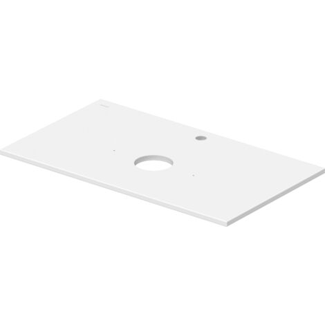Duravit Sivida Konsole, 1 Ausschnitt mittig, 880x500mm,